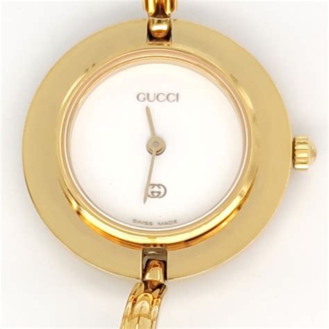 vintage gucci bangle|authentic gucci bangle watch.